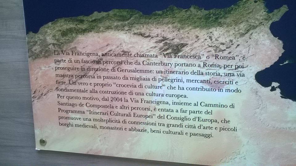 Museo-Mostra“Paesaggi Archeologici...Francigene
